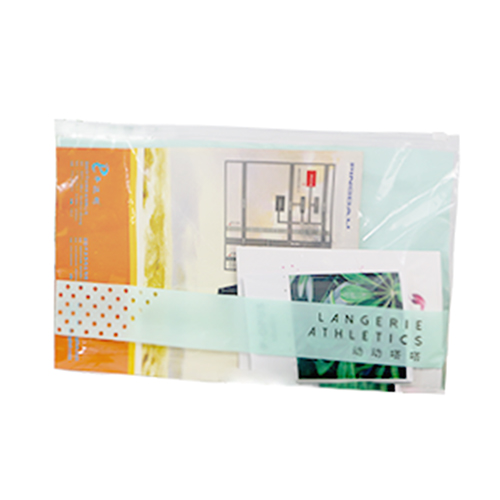 綠色服裝內衣PE拉鏈袋訂制