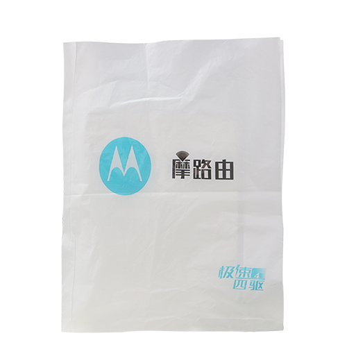 白色PO宣傳購(gòu)物平口袋定做