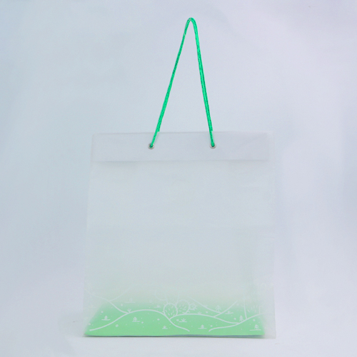 PO磨砂手提服裝膠袋定做