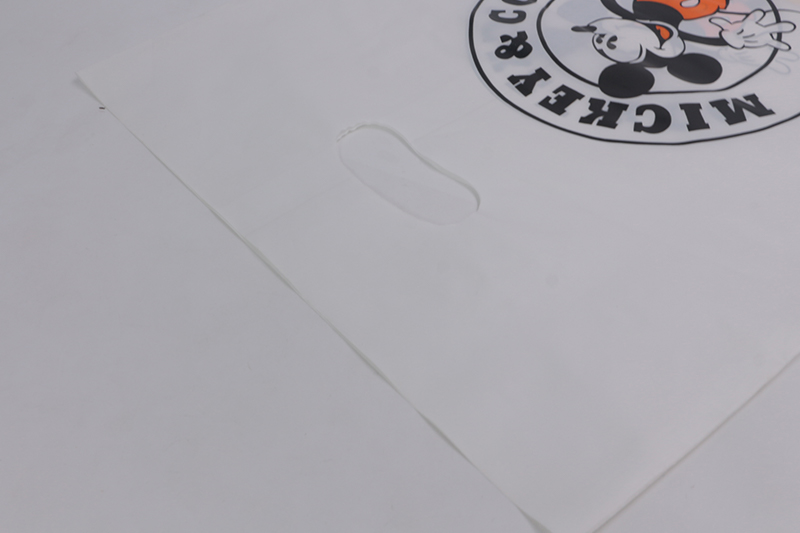 白色PO購物平口袋