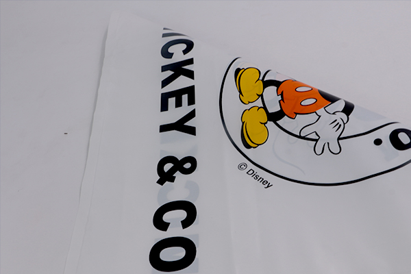 白色PO購物平口袋